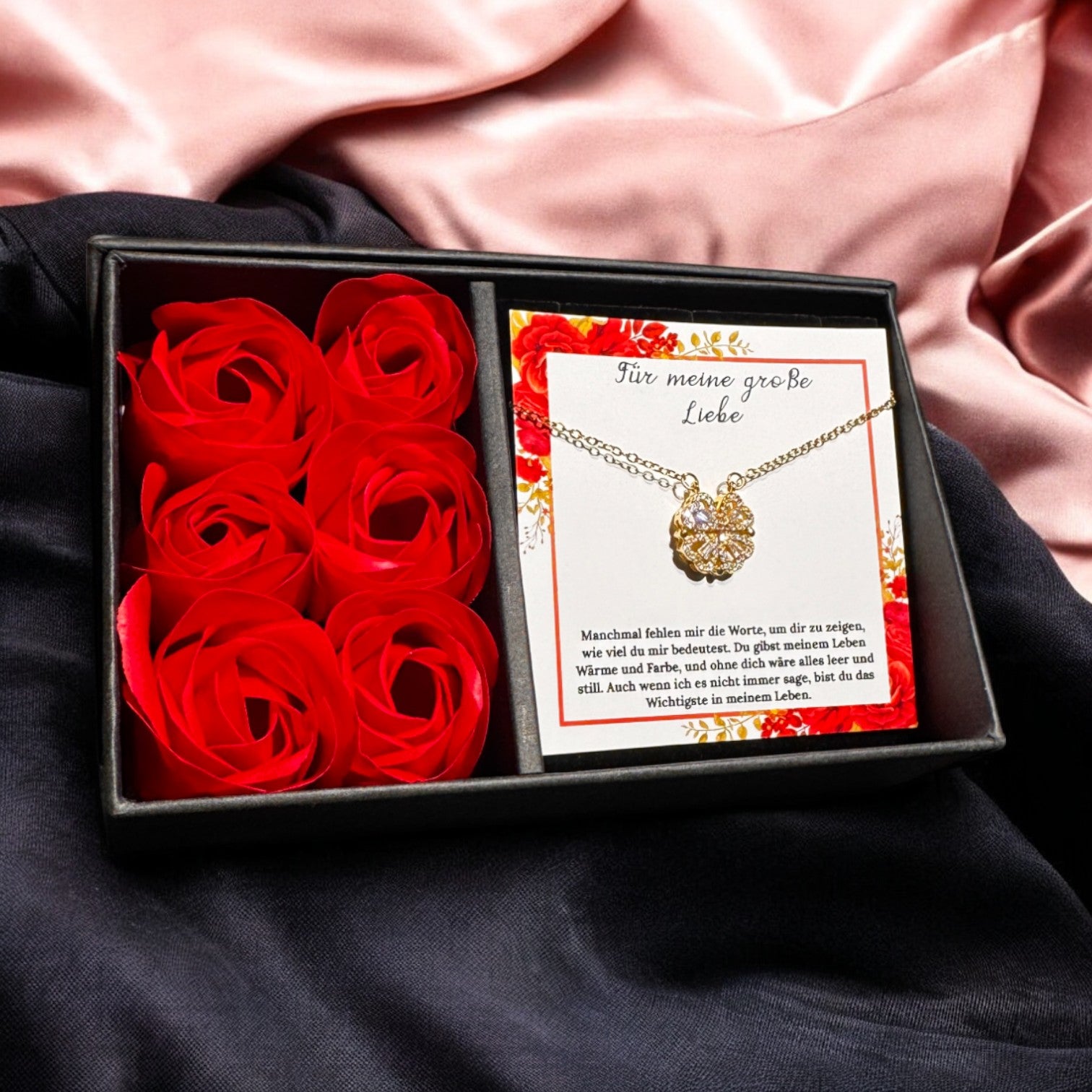 Für die Frau meines Lebens❤️ - Ich liebe dich über alles (vergoldet) C0052-v