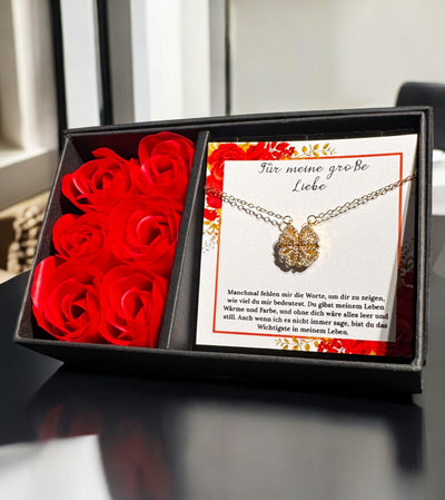 Für die Frau meines Lebens❤️ - Ich liebe dich über alles (vergoldet) C0052-v