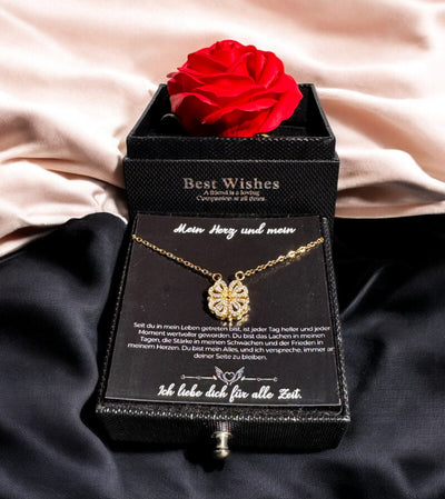 Für die Frau meines Lebens❤️ - Ich liebe dich über alles (vergoldet) C0043-v