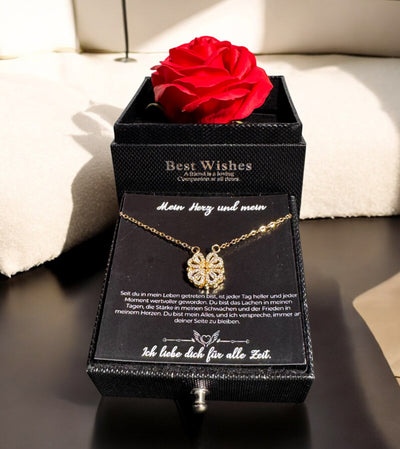 Für die Frau meines Lebens❤️ - Ich liebe dich über alles (vergoldet) C0043-v